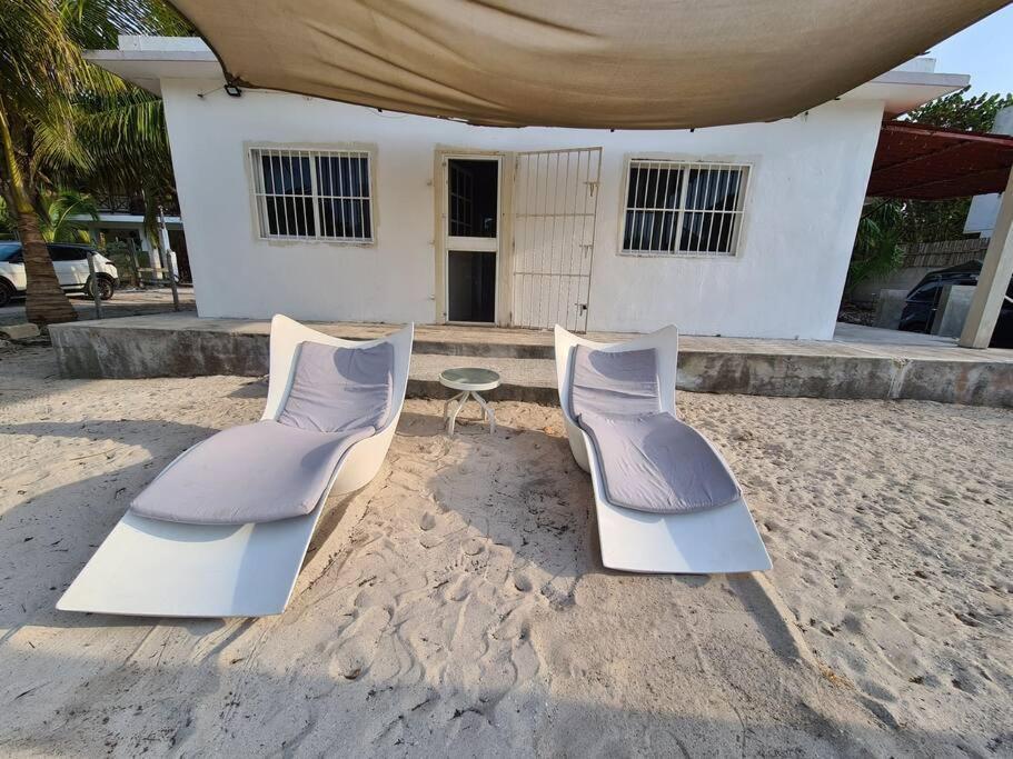 Casa Perla Marina, Pequena Casa Frente A La Playa. Apartamento El Cuyo Exterior foto